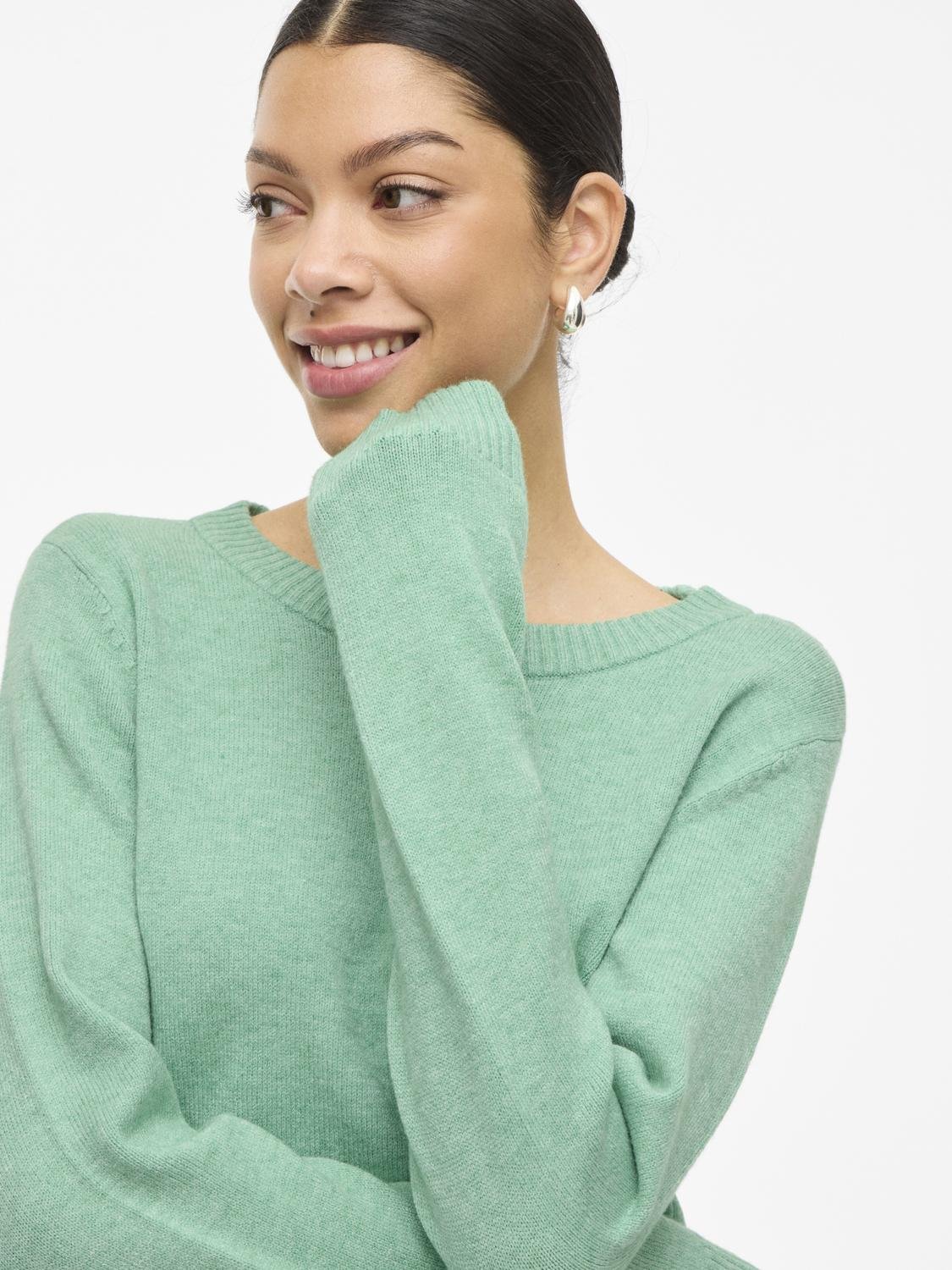 VIRIL Pullover - Winter Green - VERO MODA & VILA Bergvik